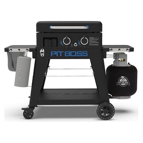 Barbecue a Gas Pit Boss Ultimate Plancha 2 Fuochi Sollevabile Con Carrello - 10807
