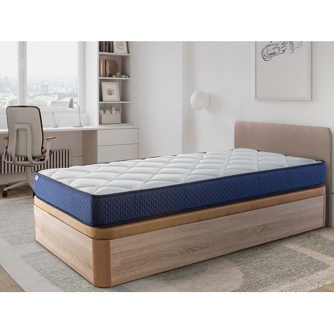 Colchón LAURA 80x200 cm  Altura 18 cm  Espuma HR  Reversible Verano/Invierno  Confort Transpirable