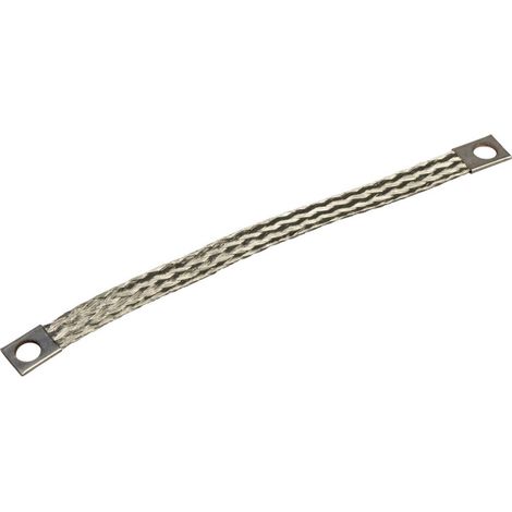 tresse de masse - 25 mm2 - longueur 200 mm - schneider electric nsyeb2025d8