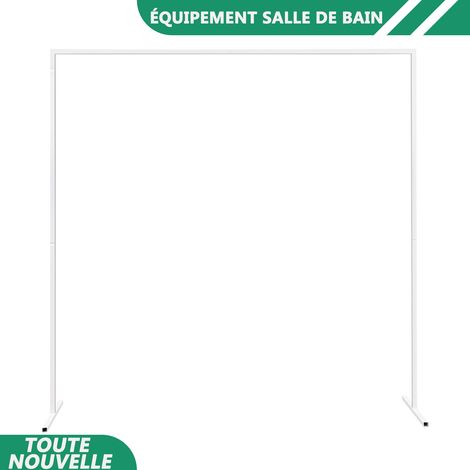 WAOBDLA 6.6x6.6ft carré table de fer arc jardin intérieur extérieur décoration de mariage de fête (1/5)