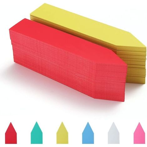 Waterproof Plastic Plant Seed Labels, Marker Clips, Reusable Repotting Labels, Garden Stakes for Nursery (1/4)