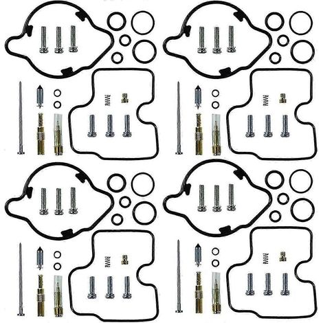 Kit de réparation et de réfection du carburateur pour moto Honda Magna 750 VF750C (1994-2003) : pièces pour le clapet d'arrêt d'air, le siège d'aiguille et le démarreur. (1/5)