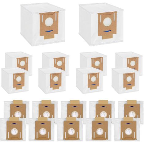 20 sacchetti antipolvere per confezione per ECOVACS DEEBOT N8+ N8 Pro+ T8 T8+ T8 AIVI T8 AIVI+ T8 MAX T9+ DX93 DDX96 yeedi vac Station Accessori per aspirapolvere Ricambi Accessori per aspirapolvere (1/5)