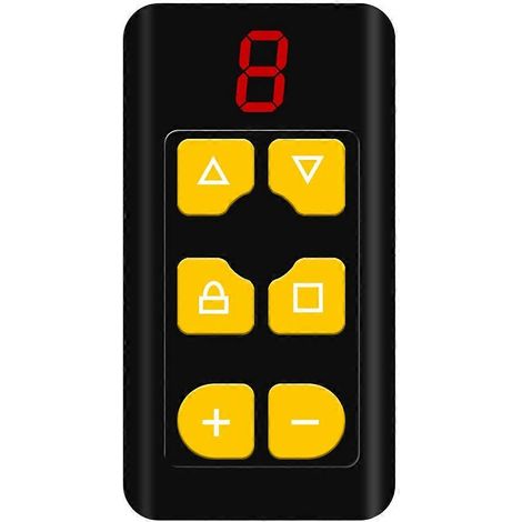 Télécommande multifréquence 8 canaux pour portail, porte sectionnelle, porte de garage, porte électrique (copie de télécommande B) (1/5)