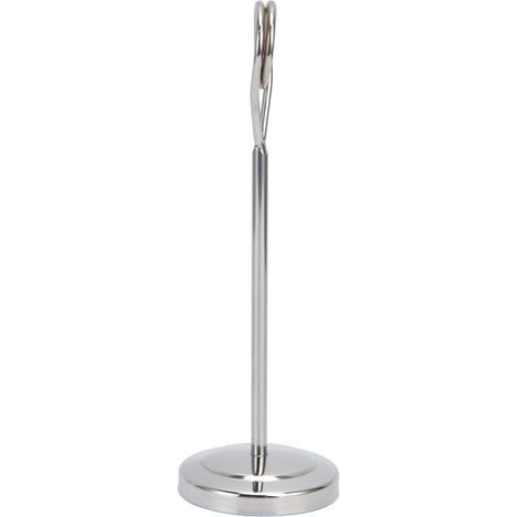 Support de table rond pour menu en acier inoxydable, porte-étiquette pour mariage, hôtel, banquet, restaurant (6 pouces)