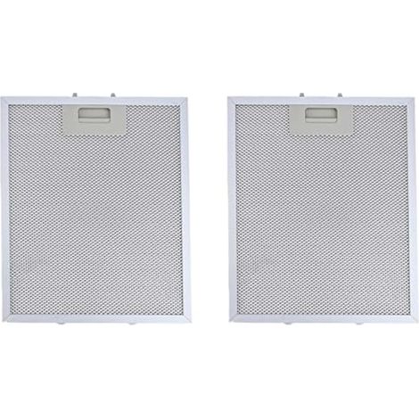 Filtres à graisse en maille d'aluminium, filtres pour hotte aspirante, 30 cm x 25 cm, lot de 2 (1/5)