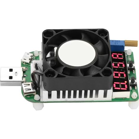 LD25 USB Elektronische Last Digitalanzeige Batterietest Einstellbarer Widerstand Spannungs- und Strommesser (1/5)
