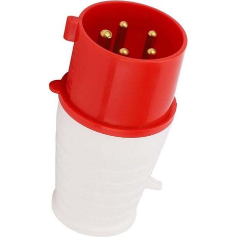 Prise D'alimentation Industrielle, 32A 220-380V/240-415V Prise étanche Antidéflagrante 5 Broches Triphasée, pour L'agriculture (1/3)