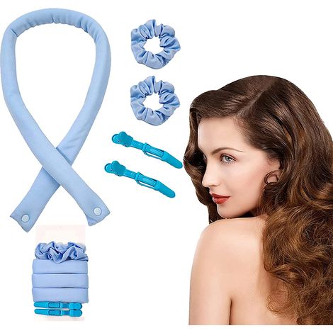 bigoudis flexibles, boucles sans chaleur, diamètre des boucles sans chaleur