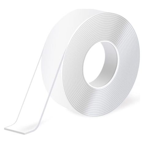 Ruban Adhésif Double Face très Résistant (3 mètres),Ruban Adhésif Multifonction Amovible en Mousse,Ruban Transparent Réutilisable pour Coller des Articles (1/5)