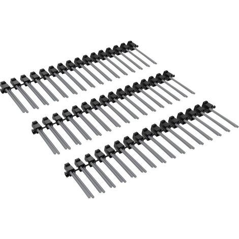 Kärcher – Bande de brosse nylon pour autolaveuse – Lot de 3 – Remplacement facile sans outil – Pour élimination des mauvaises herbes