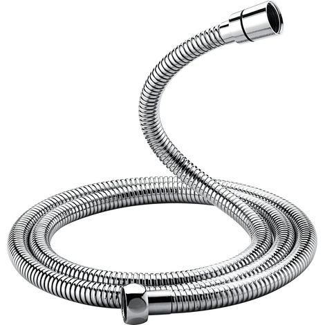 Universal shower hose (G1/2", 1.5 m), anti-twist, anti-friction, stainless steel/chrome