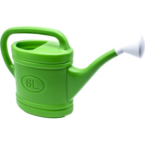 Regadera de plastico 6 Litros Verde (1/4)