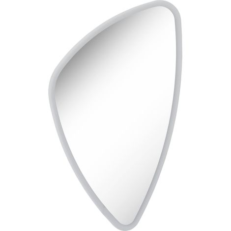 FACKELMANN LED Spiegel organic MIRRORS / Wandspiegel mit umlaufender LED-Beleuchtung / Maße (B x H x T): ca. 55 x 89 x 3 cm / hochwertiger Badspiegel / Breite 55 cm"-"84583 (1/2)