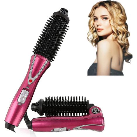 Fer à friser électrique, peigne à friser, brosse à friser chauffante (1/5)