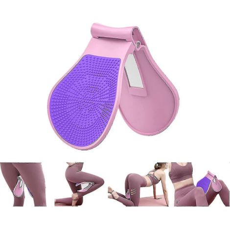 Appareil d'exercice pour le contrôle de la vessie, appareil de musculation du plancher pelvien, appareil de tonification musculaire pour les cuisses, correcteur de fessiers, rose-violet (1/5)