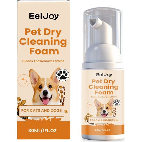 Mousse nettoyante pour animaux, formule douce, non irritante, shampoing quotidien désodorisant et hydratant pour animaux – 30 ml (1/5)