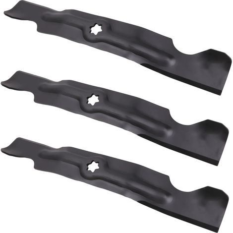 3x lames de tondeuse 45cm Cub Cadet CC GT RZT 1223 1224 1225 50 KHP / 742-04053 (1/3)