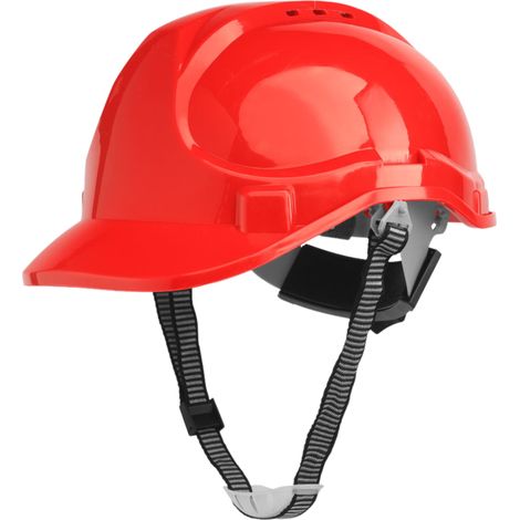 Casque de sécurité pour la construction, le travail et la sécurité, ventilé, qualité Vorstahl (1/4)
