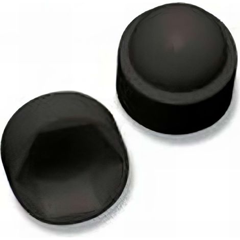Cache-écrou clé de 17 - M10 mm Noir - Boite de 200 pcs - Fixtout CEHU10NYN (1/2)