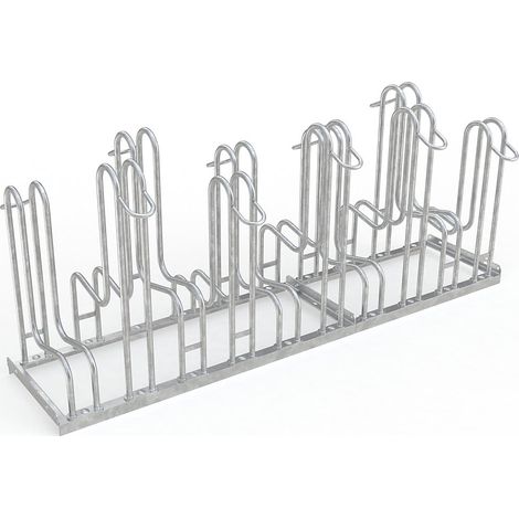 WSM, Support cycles vertical, double face, 10 emplacements,