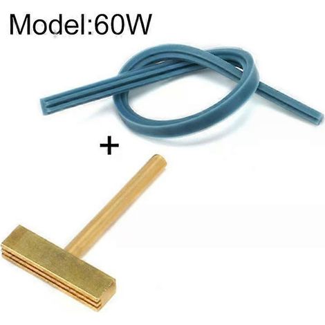 Tête de fer à souder en forme de T - Outil de soudage à cristaux liquides tout cuivre 60 W (1/5)