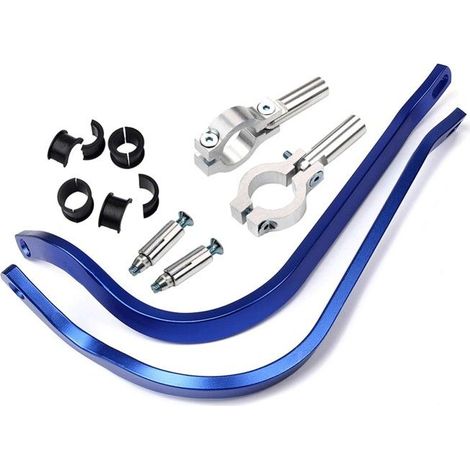 Paracolpi Motocross / Paracolpi manubrio Enduro universale XDure HP19 blu