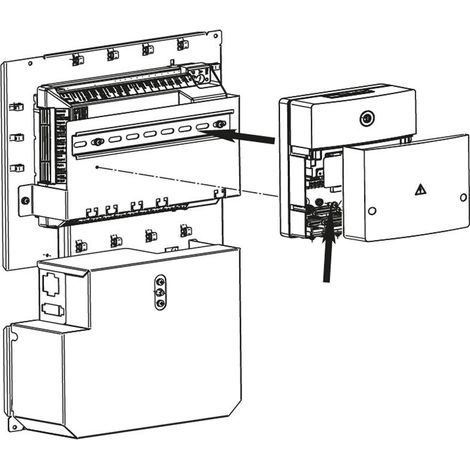 Bosch Set di fissaggio per 1 modulo di regolazione della serie MM100, MS100 e MP100, 8738205073