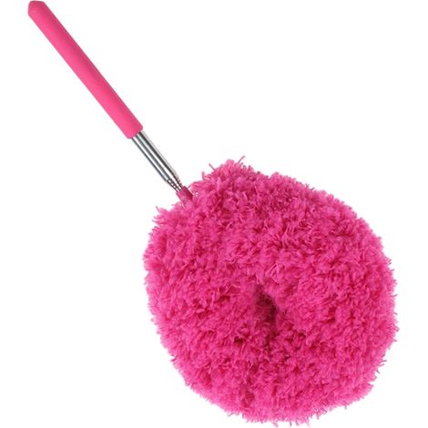 Brosse télescopique pour ventilateur de plafond avec poils résistants un nettoyage efficace (1/5)