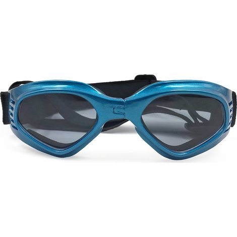Lunettes de protection pour animaux de compagnie, lunettes de protection pliables pour chien, lunettes de protection bleues pour animaux de compagnie (1/5)
