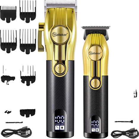 Tagliacapelli, materiale ABS, durata della batteria: 51-90 minuti, ugelli regolabili: 5+, lunghezza massima di taglio: inferiore a 5 mm, lunghezza minima di taglio: 0,5-1 mm (1/5)