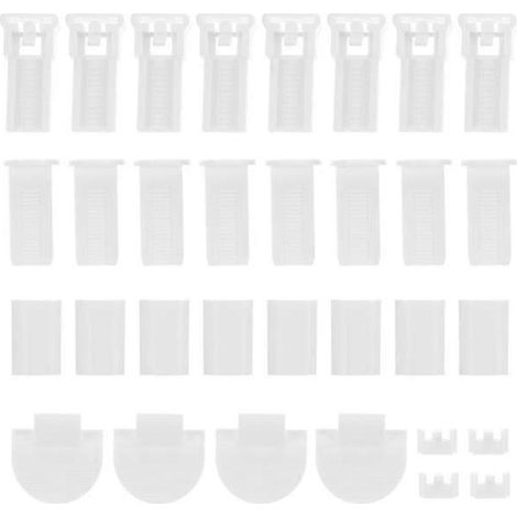 32 pièces de rechange pour stores plissés, accessoires de remplacement