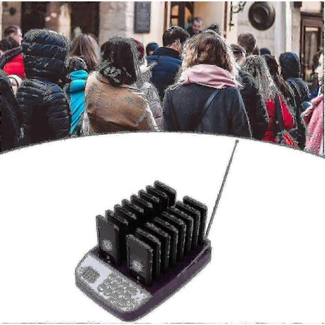 Système de téléavertisseurs pour restaurants (été), écran tactile de service client, gestion des files d'attente (étéTJ 2025)