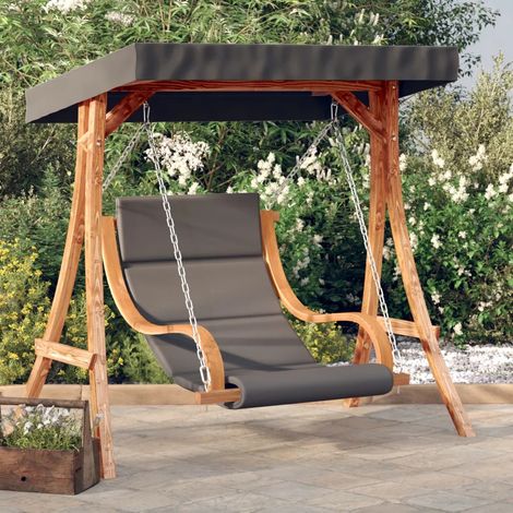 Hängesessel vidaxl swing chair Fichtenholz 110 kg ergonomisch