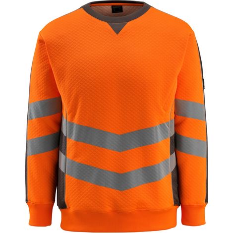 Mascot Warnsweatshirt SAFE SUPREME Wigton Gr. 4XL hi-vis orange/dunkelanthrazit (1/4)