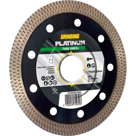 DISCO DIAMANTATO 'PLATINUM' ø 115 x 1,4  - GRINDING