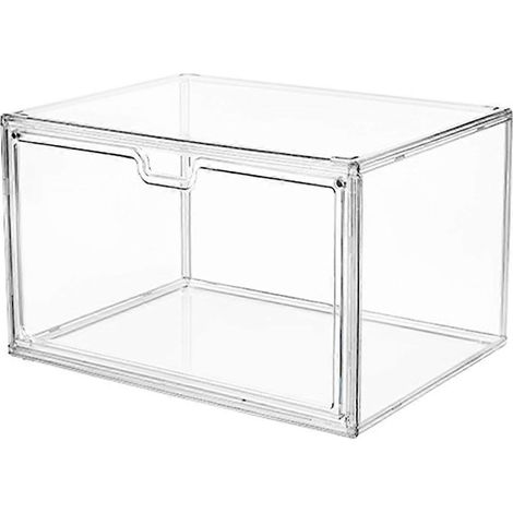 Transparenter Präsentationsständer für Leitermodelle, Aufbewahrungsbox 36x27x22CM