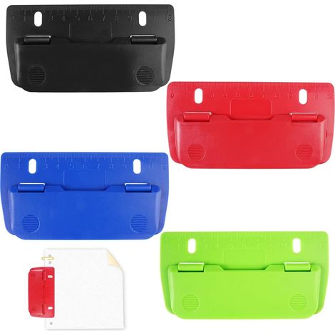 Mini Flat Pocket Hole Punches, 12.8×6.6cm (1/5)