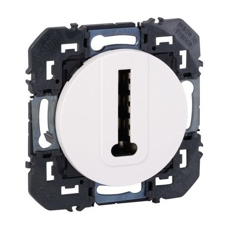 Prise téléphone en T DOOXIE finition blanc LEGRAND 600368