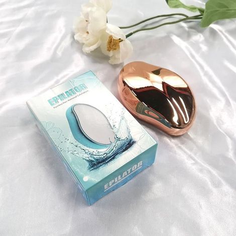 Crystal Hair Eraser NOUVEAU - Épilateur indolore DORÉ-Online Store (1/5)