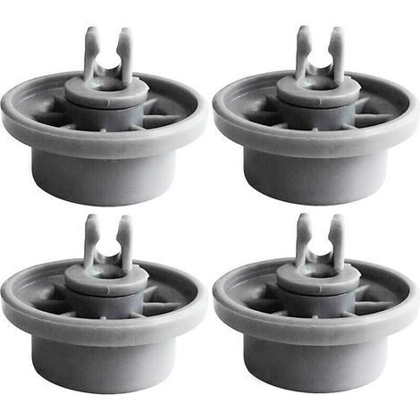 Sollbry 165314 Roulettes Lave Vaisselle pour Panier Inférieur Compatible avec Bosch Siemens Neff Lave Vaisselle Remplacez AP2802428 PS3439123 par Poweka (4 pièces) (1/5)