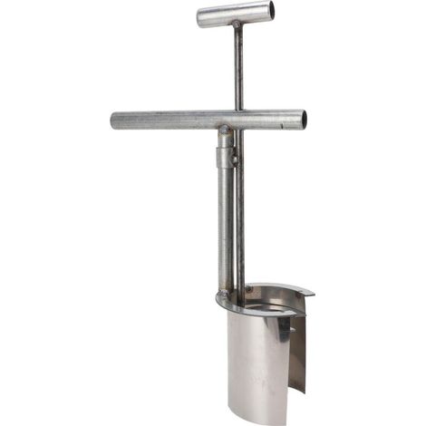 Plant and fruit tree transplanter, long-handled bulb planter, thick metal transporter, planting tool for digging in the garden (1/5)