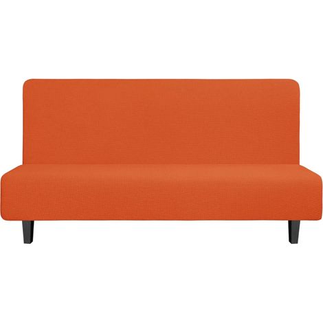 Stretch Futon Slipcover Armless Futon Bed Cover Furniture Protector - Stretch Futon Slipcover Armless Futon Bed Cover Furniture Protector (1/5)