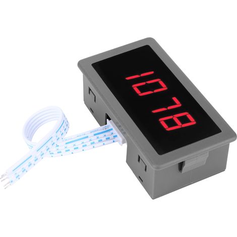 Tachymètre moteur à LED rouge à 4 chiffres, testeur de vitesse de rotation, capteur de proximité à effet Hall NPN (Tachymètre moteur à LED rouge à 4 chiffres, testeur de vitesse de rotation, capteur d (1/5)