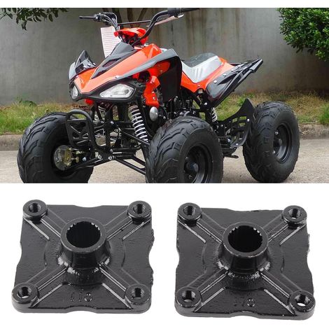 2 pièces Moyeu d'essieu arrière 23 cannelures 4 goujons pour Quad 110CC 150CC Kart Dune Buggy