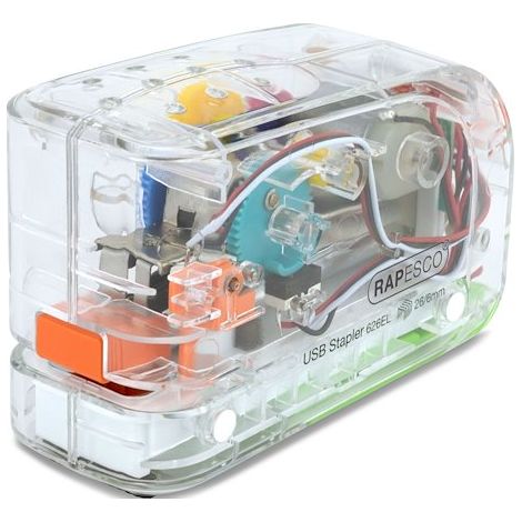 Agrafeuse électrique rapesco 626el sans fil capacité 15 feuilles (1/5)