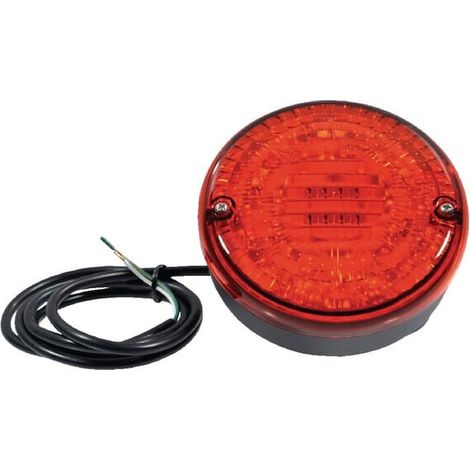 Nebelschlussleuchte 12/24V LED rund zum anschrauben Durchmesser 140mm UNIVERSAL LA2004M (1/4)