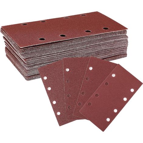 WORKPRO 100-teiliges Schleifblatt Set Körnung 40/60/80/120, 8 (1/5)