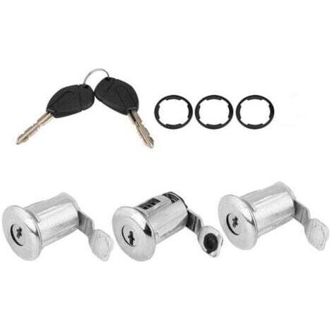 Odipie – Serrures de porte Citroën C1 – Ensemble cylindres serrure métal 252522 – Remplacement direct pour Partner Berlingo Xsara