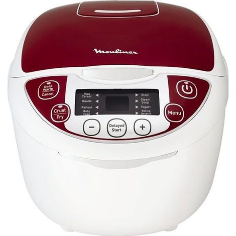 Multicuiseur - Moulinex - MK705111 - 12 programmes - 5 L - Céramique ultrarésistant (1/3)